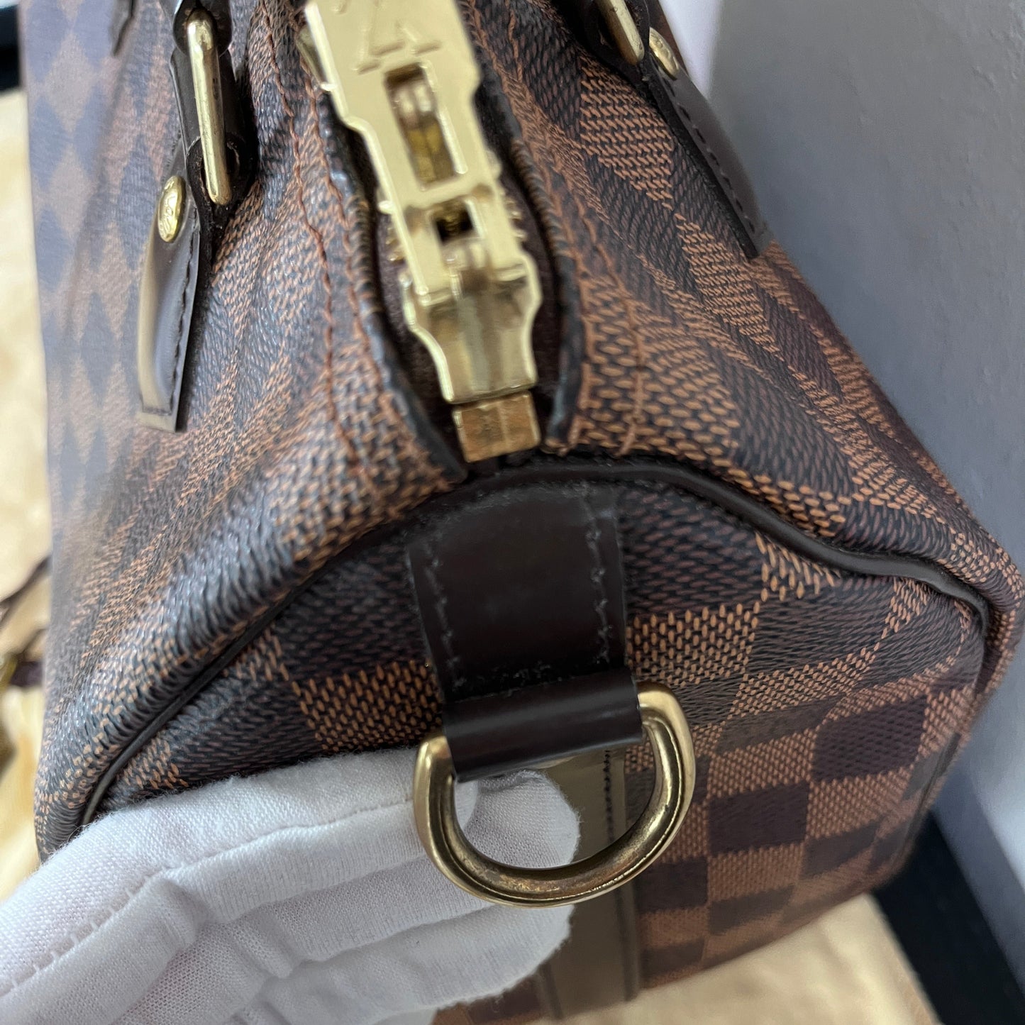 Louis Vuitton Speedy Bandoulière 25 Damier Ebène