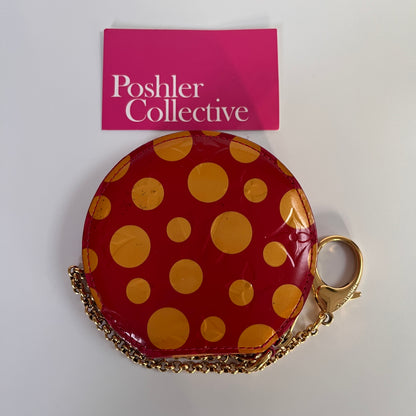 Louis Vuitton x Yayoi Kusama Porto Monnaie Chapeau Vernis Wallet Coin Purse