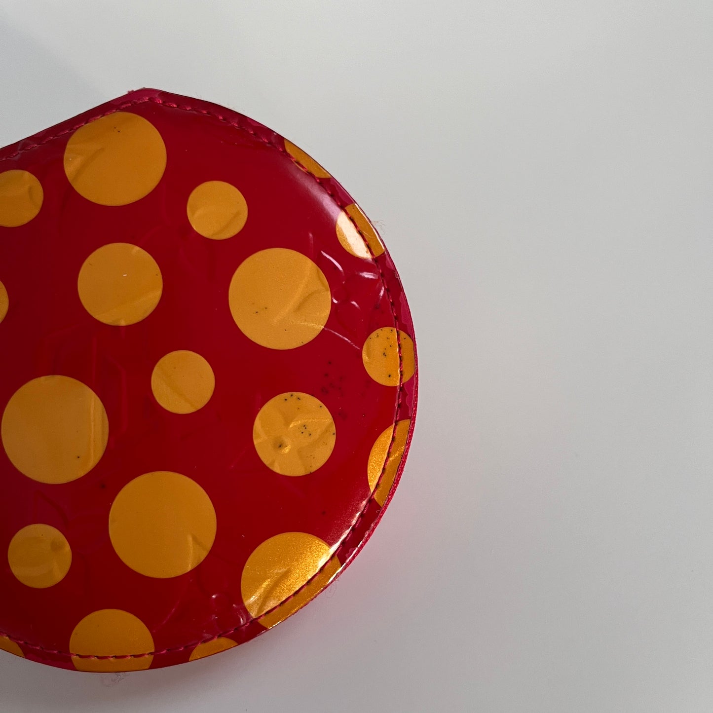 Louis Vuitton x Yayoi Kusama Porto Monnaie Chapeau Vernis Wallet Coin Purse