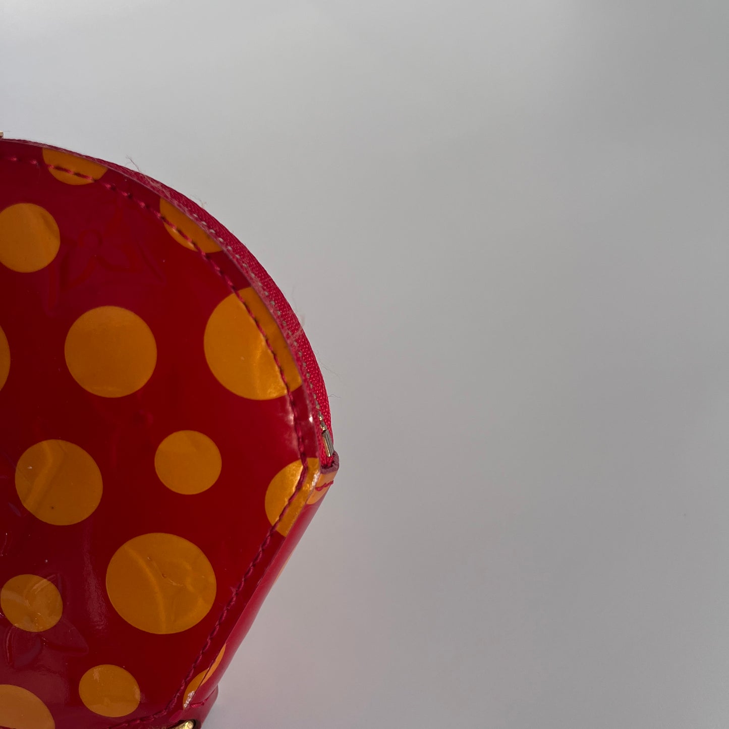 Louis Vuitton x Yayoi Kusama Porto Monnaie Chapeau Vernis Wallet Coin Purse