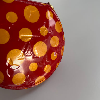Louis Vuitton x Yayoi Kusama Porto Monnaie Chapeau Vernis Wallet Coin Purse