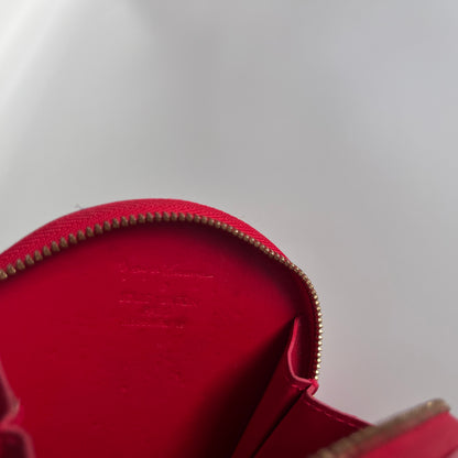 Louis Vuitton x Yayoi Kusama Porto Monnaie Chapeau Vernis Wallet Coin Purse