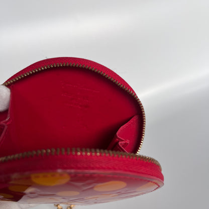 Louis Vuitton x Yayoi Kusama Porto Monnaie Chapeau Vernis Wallet Coin Purse