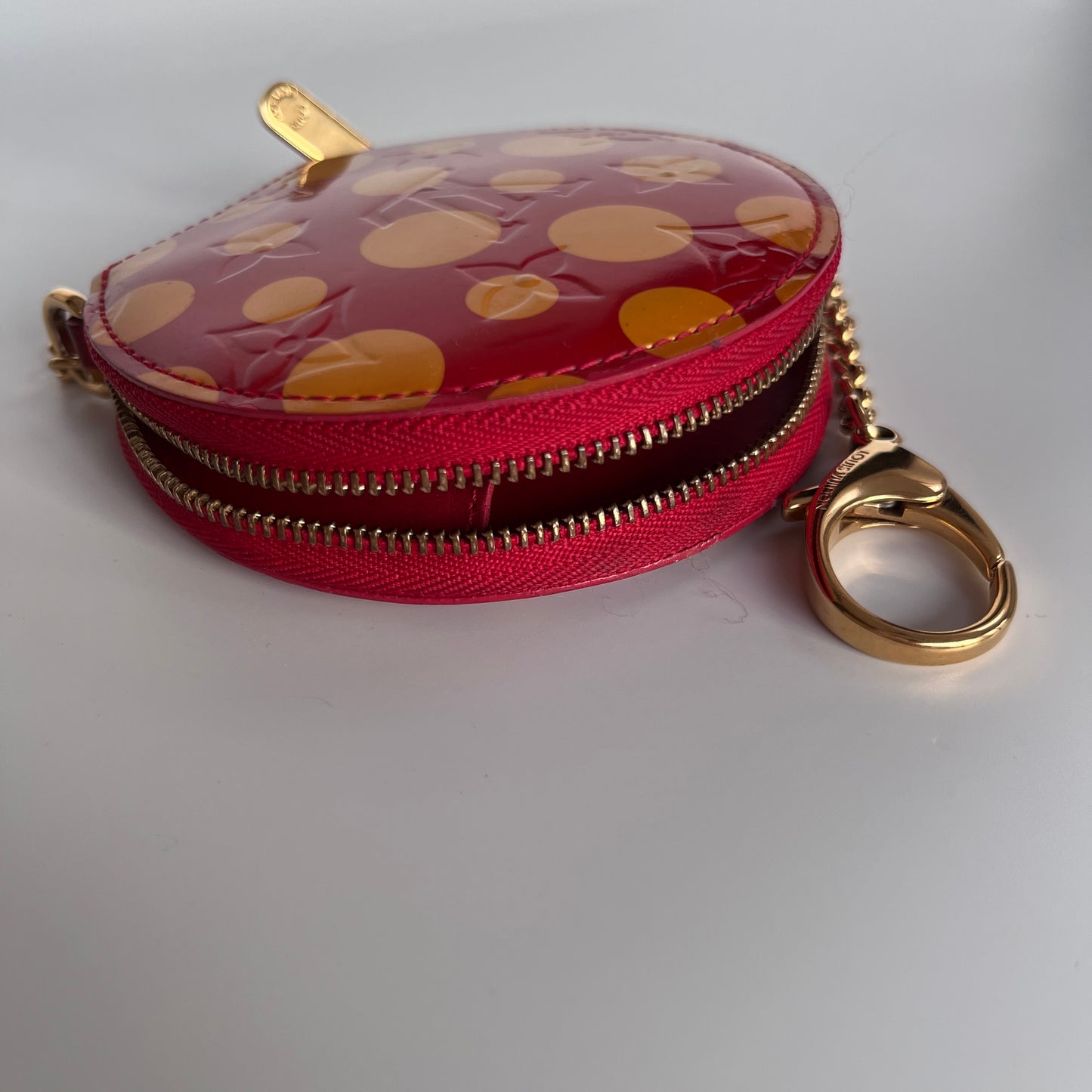 Louis Vuitton x Yayoi Kusama Porto Monnaie Chapeau Vernis Wallet Coin Purse