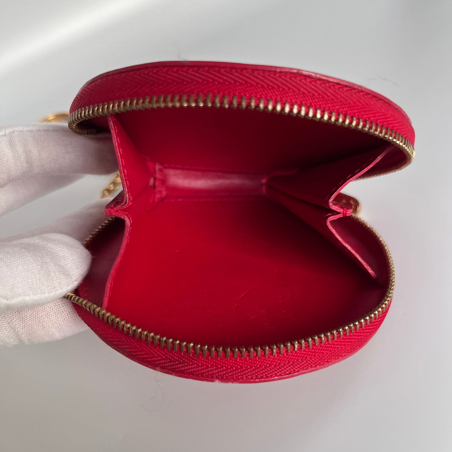 Louis Vuitton x Yayoi Kusama Porto Monnaie Chapeau Vernis Wallet Coin Purse
