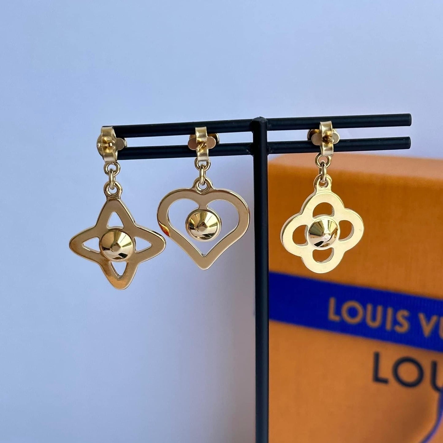 Louis Vuitton Swarovski Crystal Eye Candy Earrings