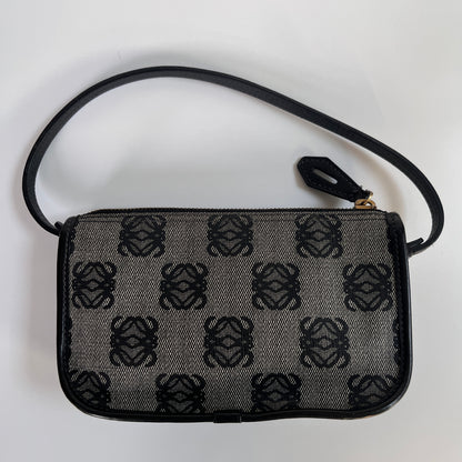 Loewe Black Vintage Anagram Pochette