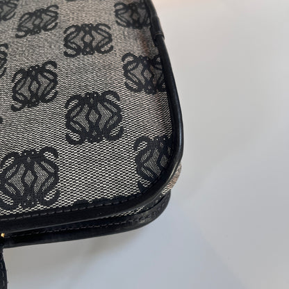Loewe Black Vintage Anagram Pochette