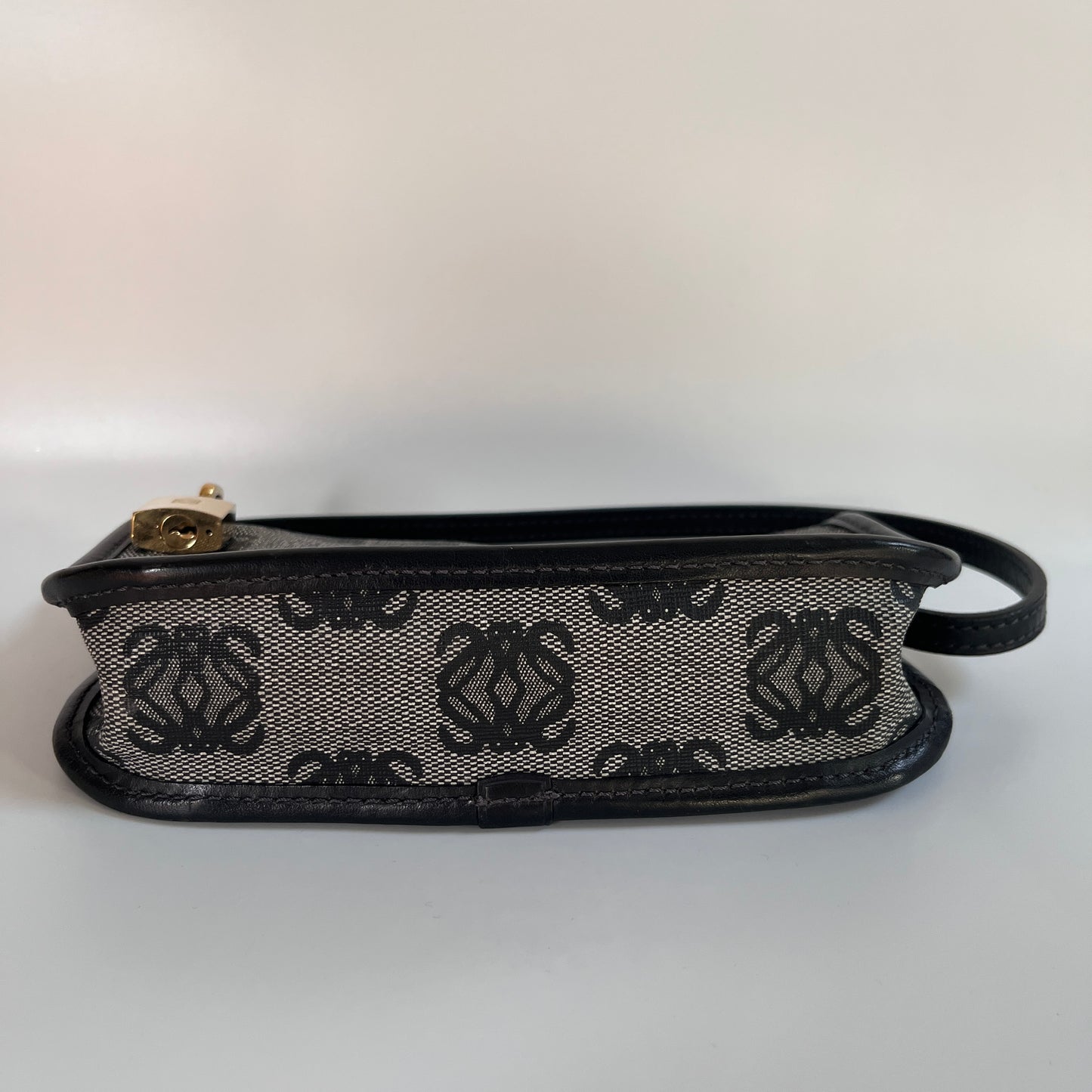 Loewe Black Vintage Anagram Pochette
