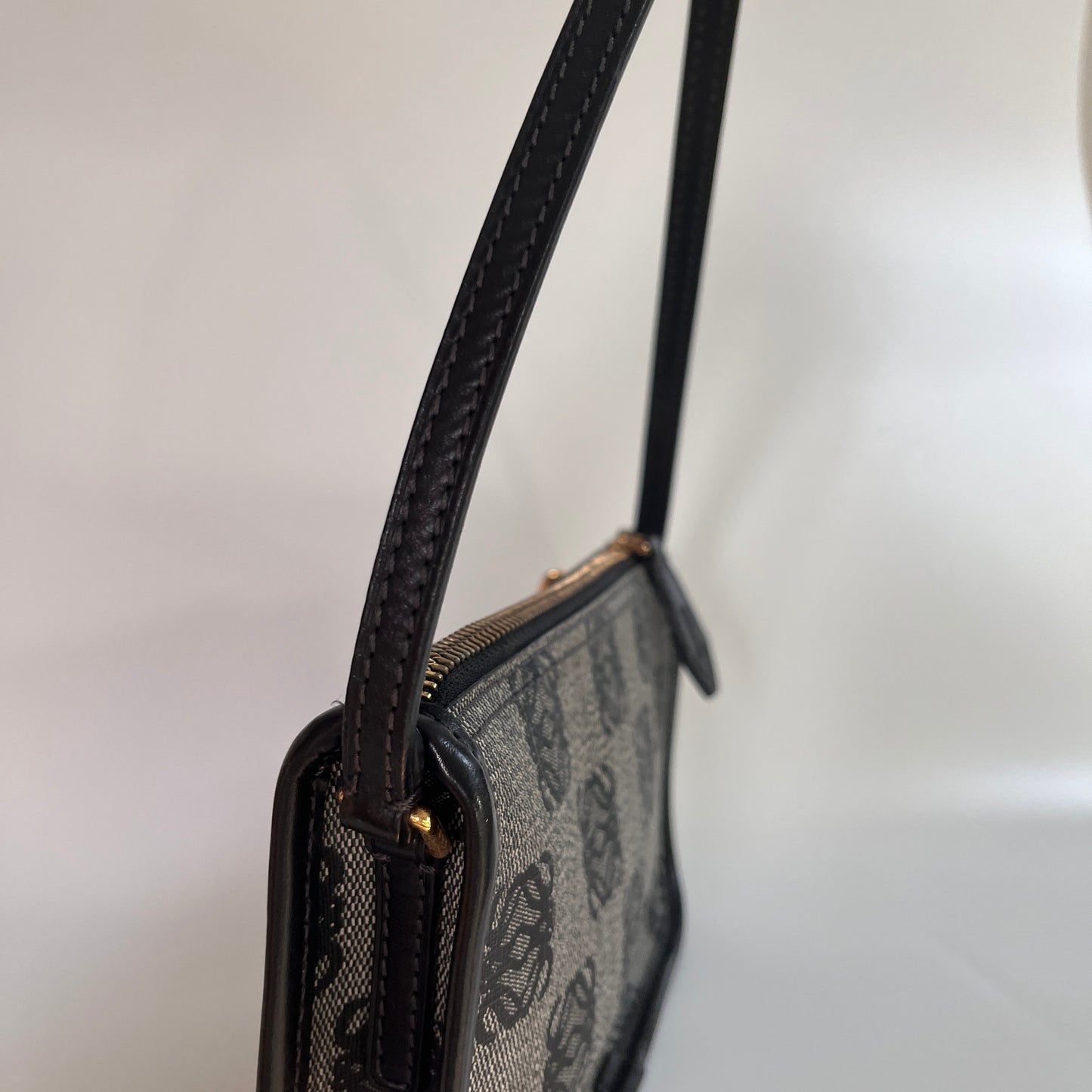 Loewe Black Vintage Anagram Pochette