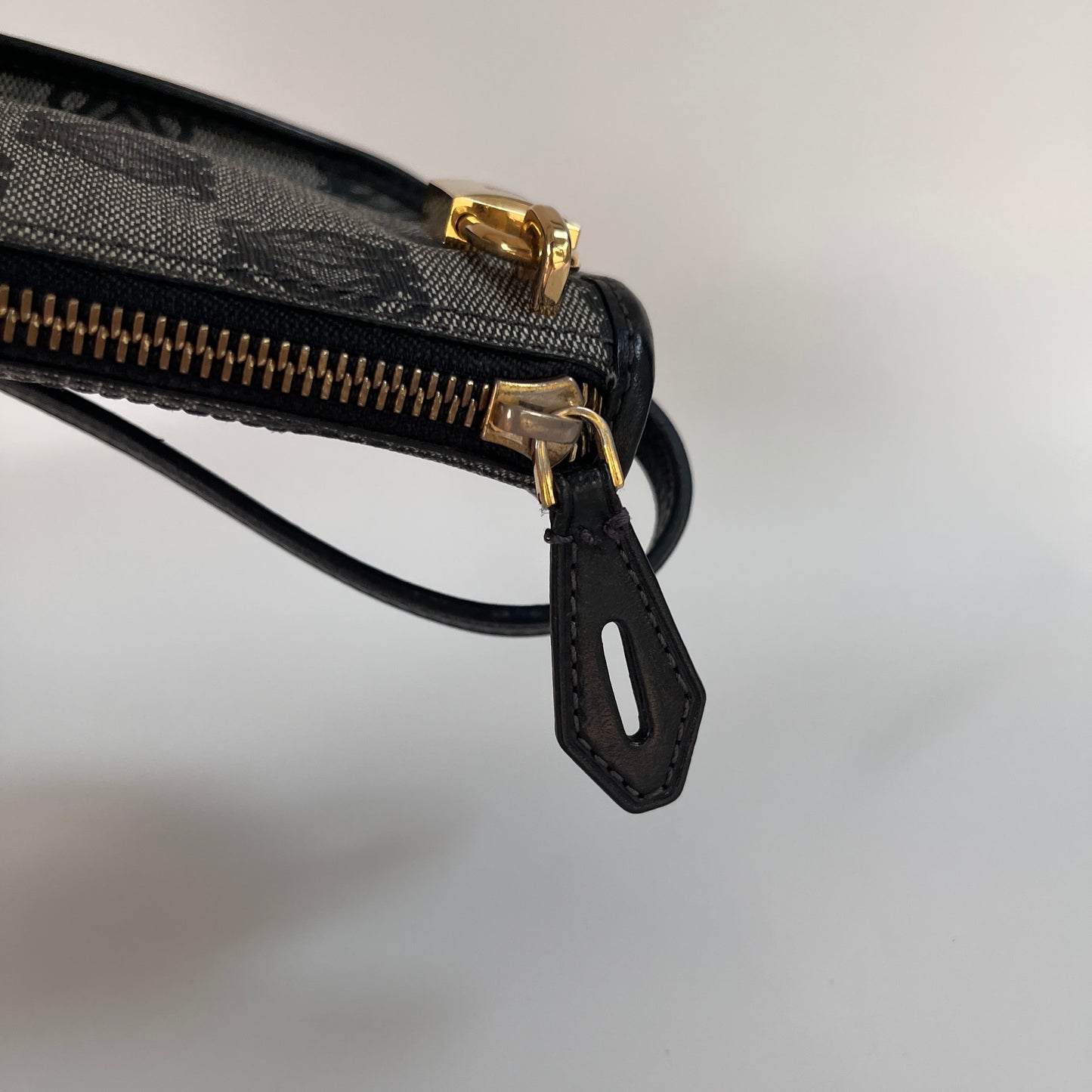Loewe Black Vintage Anagram Pochette