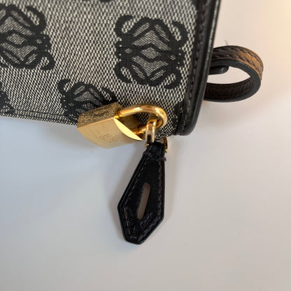 Loewe Black Vintage Anagram Pochette