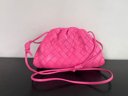 Bottega Veneta Intrecciato Leather Clutch On Strap