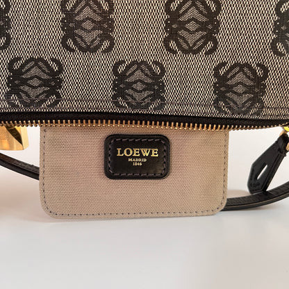 Loewe Black Vintage Anagram Pochette