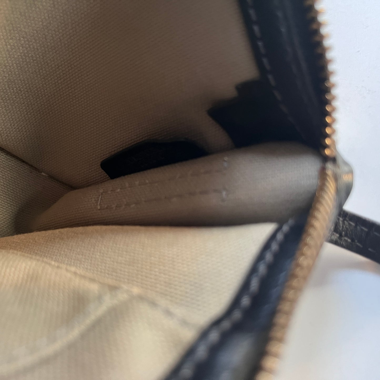 Loewe Black Vintage Anagram Pochette