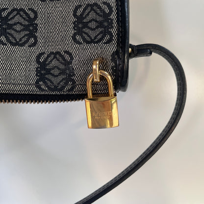 Loewe Black Vintage Anagram Pochette
