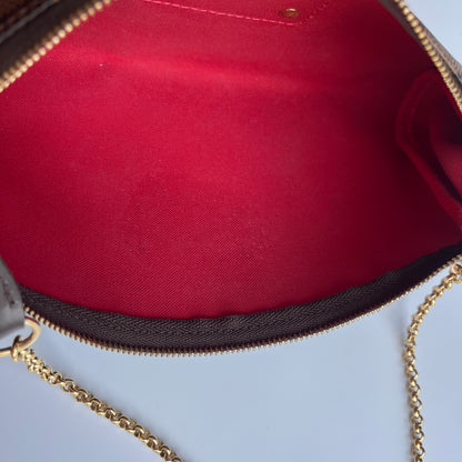 Louis Vuitton Damier Ebène Eva PM Clutch/ Pochette