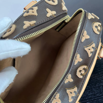 Louis Vuitton Velours Deauville Cube Monogram