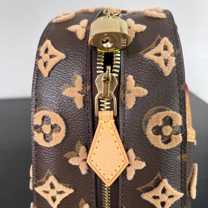 Louis Vuitton Velours Deauville Cube Monogram