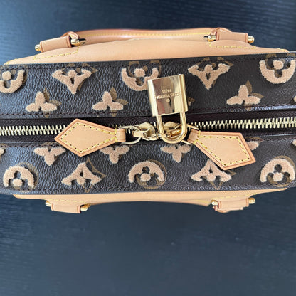 Louis Vuitton Velours Deauville Cube Monogram