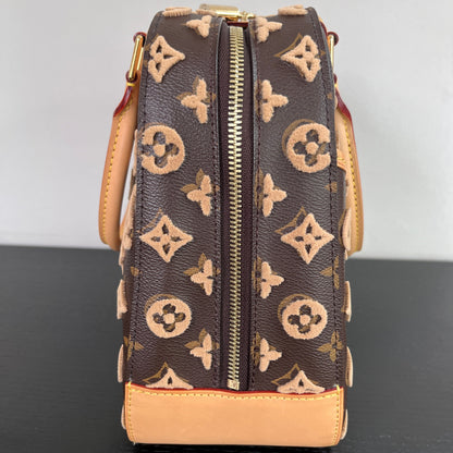 Louis Vuitton Velours Deauville Cube Monogram