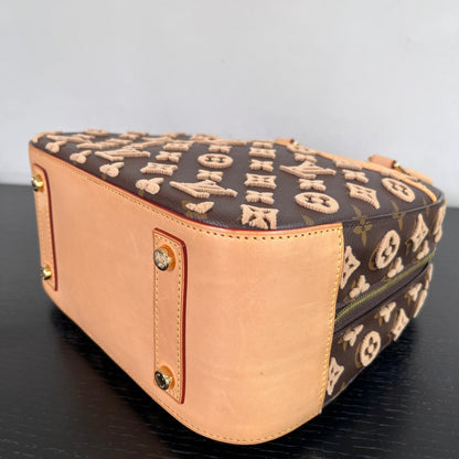 Louis Vuitton Velours Deauville Cube Monogram