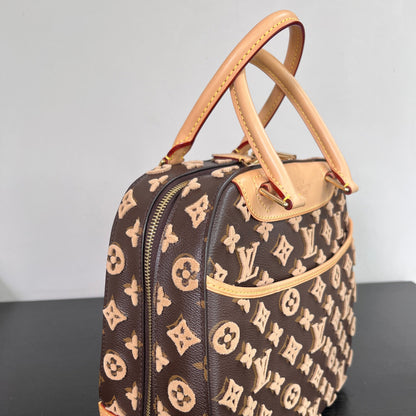 Louis Vuitton Velours Deauville Cube Monogram