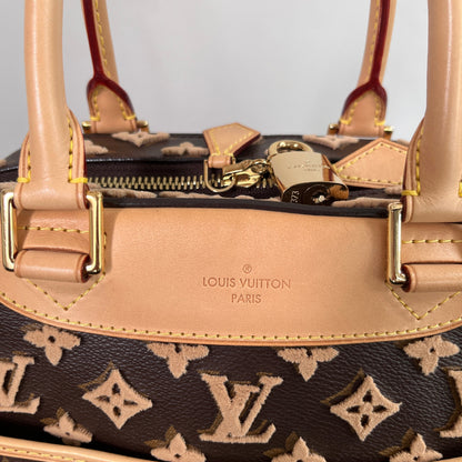 Louis Vuitton Velours Deauville Cube Monogram