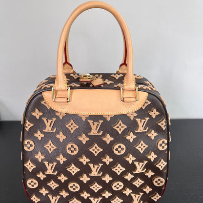 Louis Vuitton Velours Deauville Cube Monogram