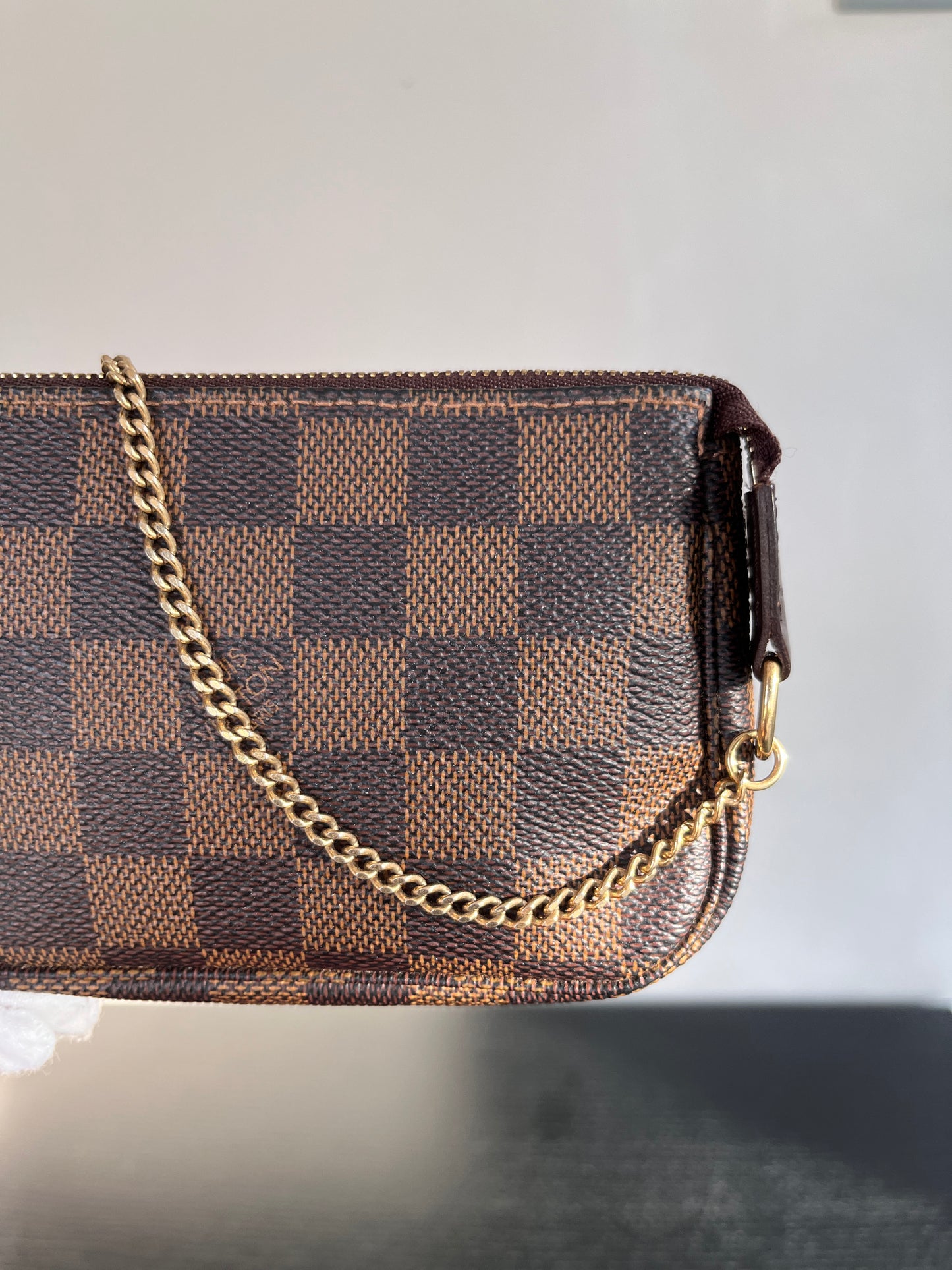 Louis Vuitton Mini Pochette Damier Ebene