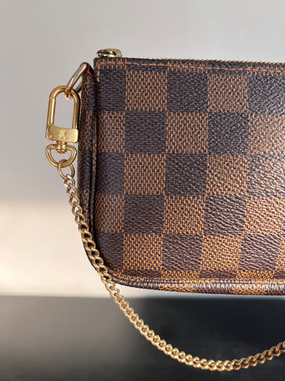 Louis Vuitton Mini Pochette Damier Ebene