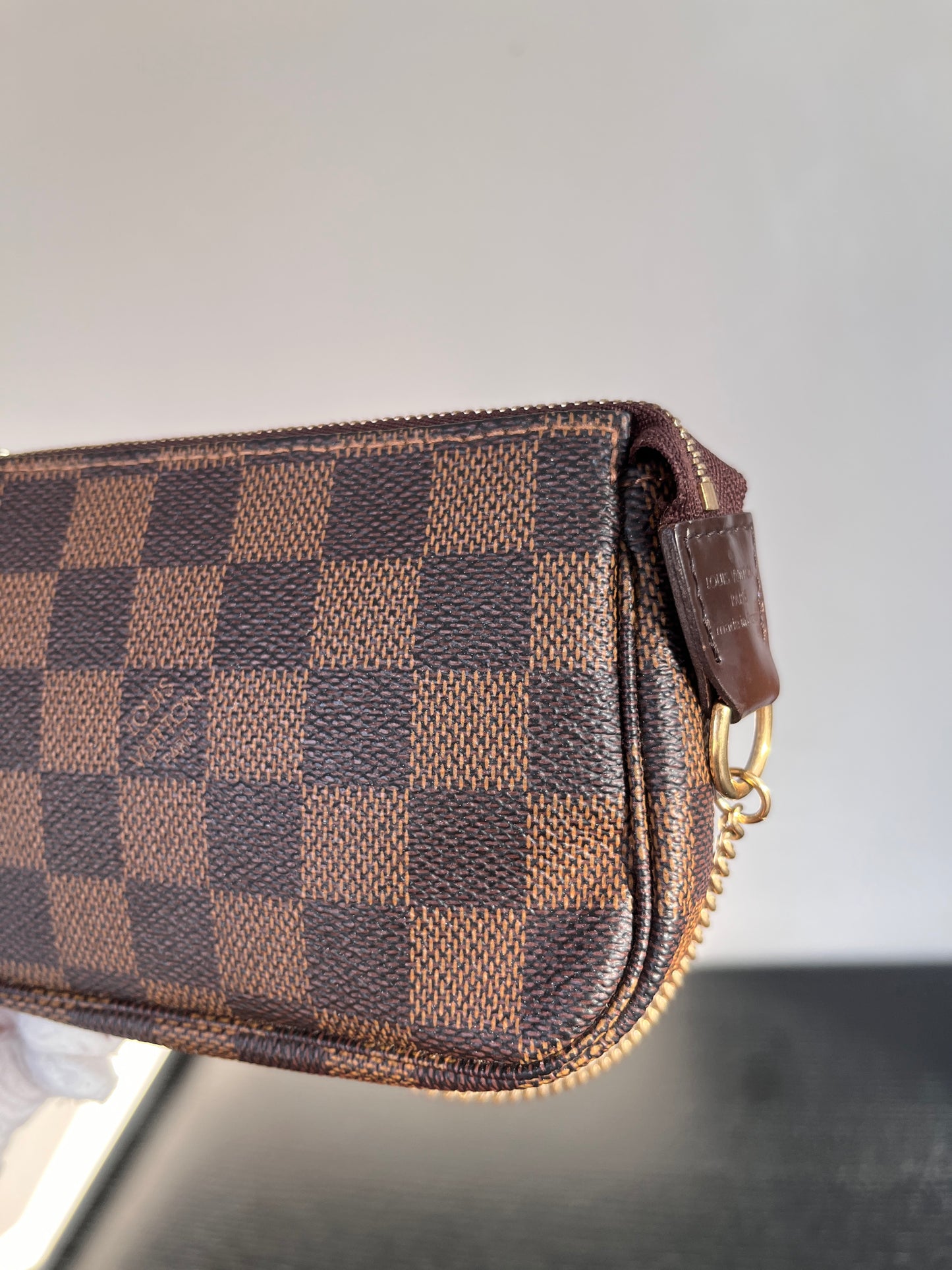 Louis Vuitton Mini Pochette Damier Ebene