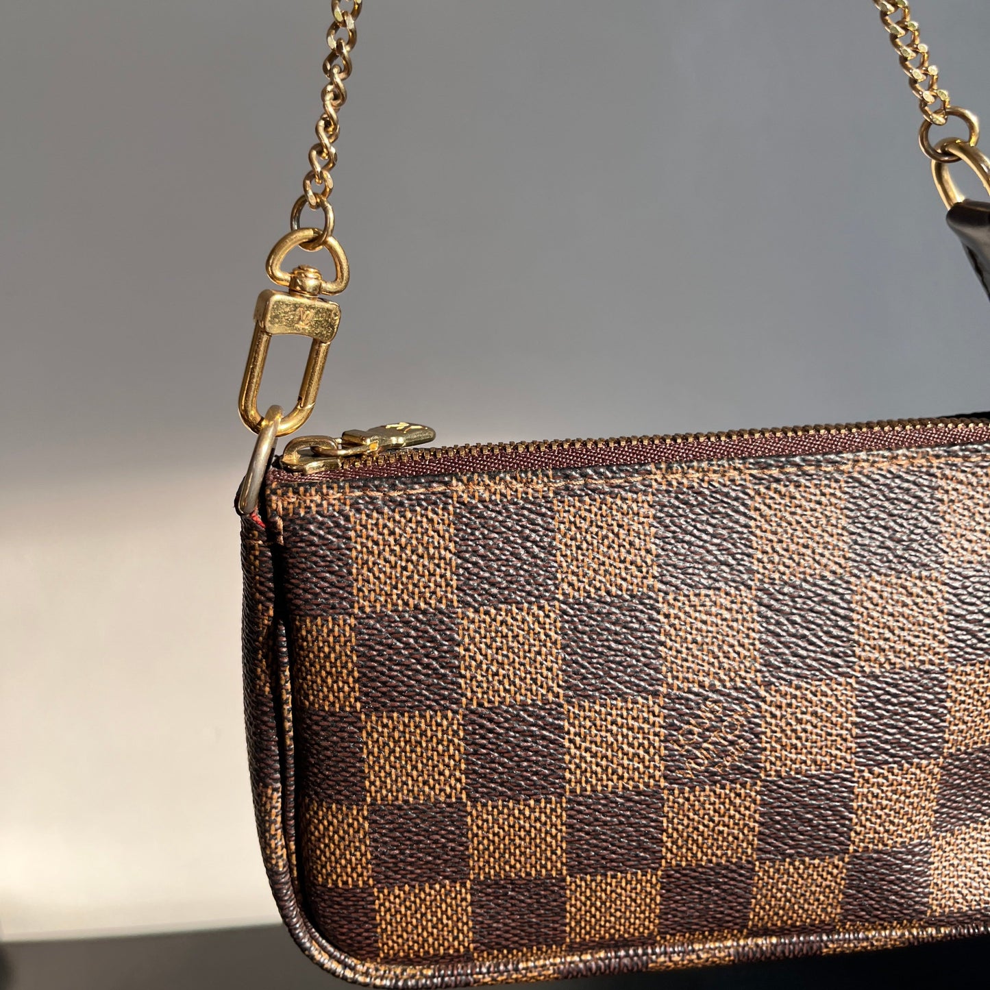 Louis Vuitton Mini Pochette Damier Ebene