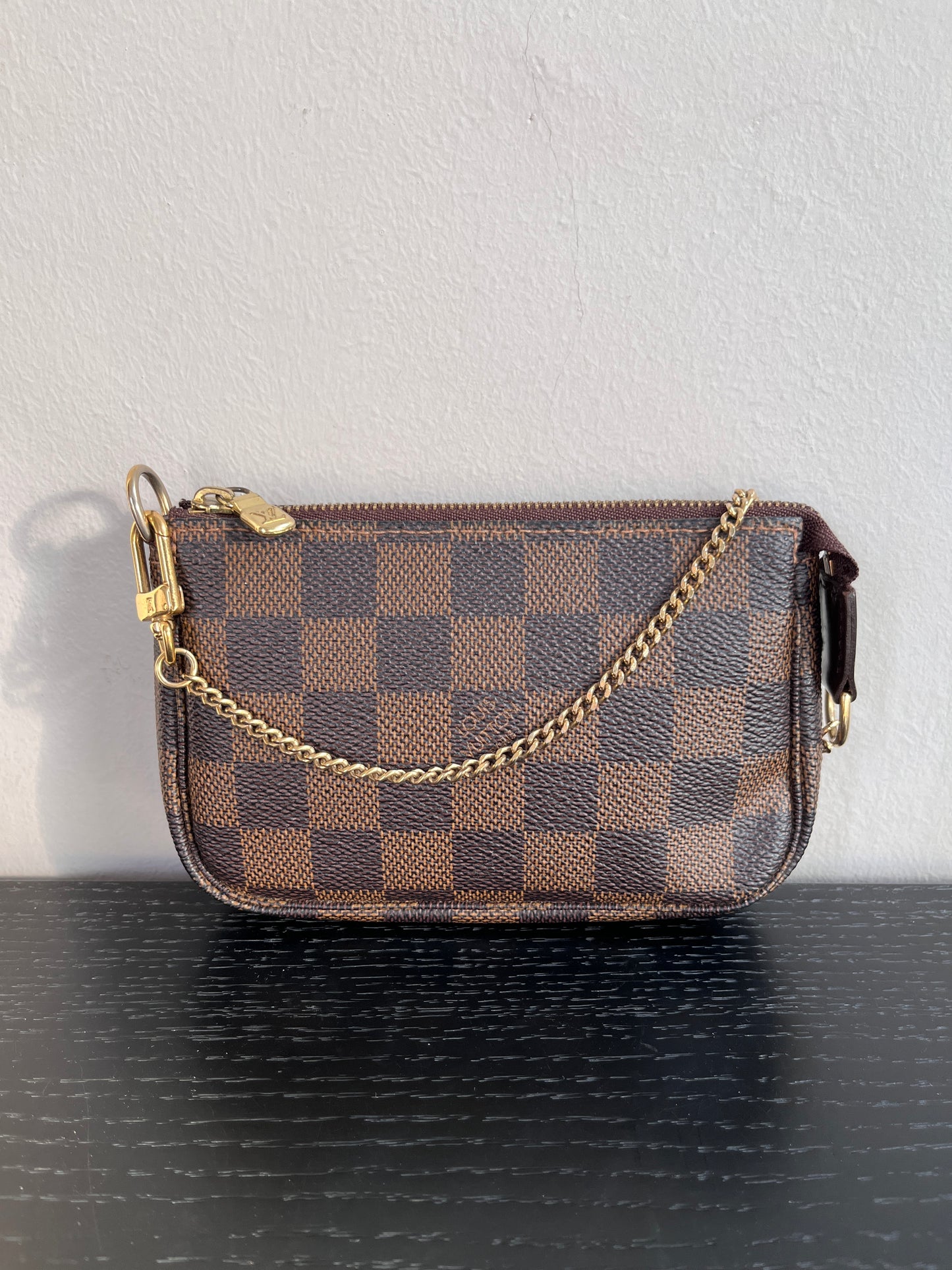 Louis Vuitton Mini Pochette Damier Ebene