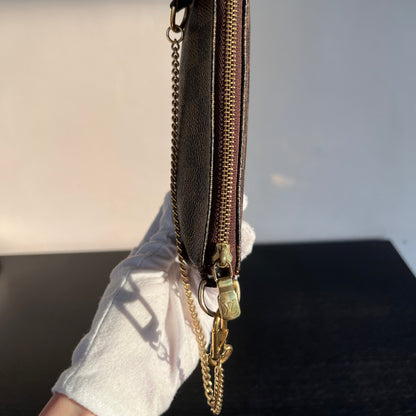 Louis Vuitton Mini Pochette Damier Ebene