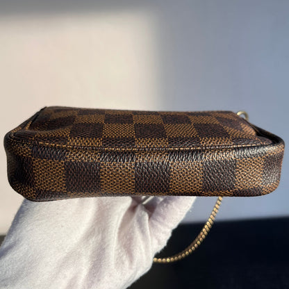 Louis Vuitton Mini Pochette Damier Ebene