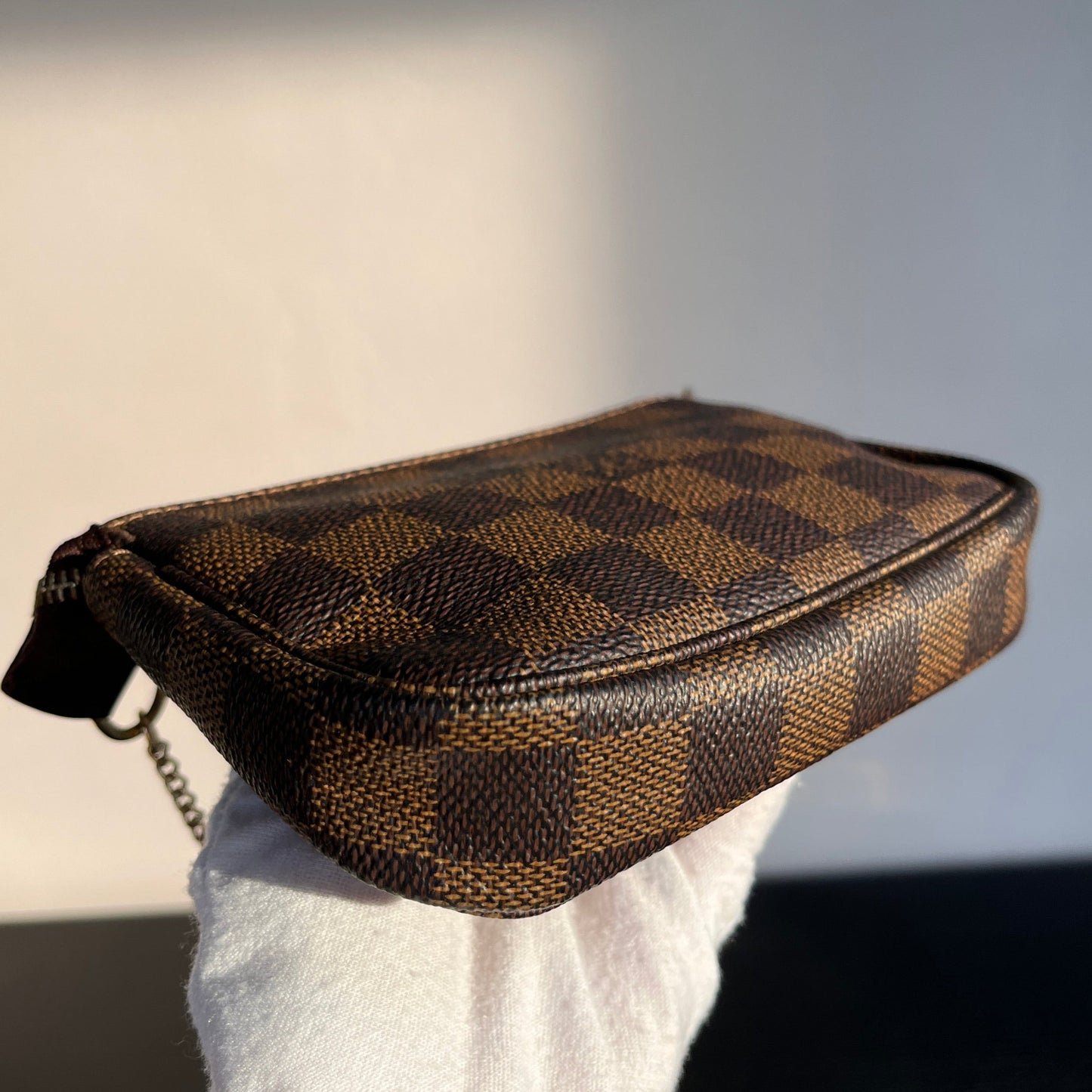 Louis Vuitton Mini Pochette Damier Ebene