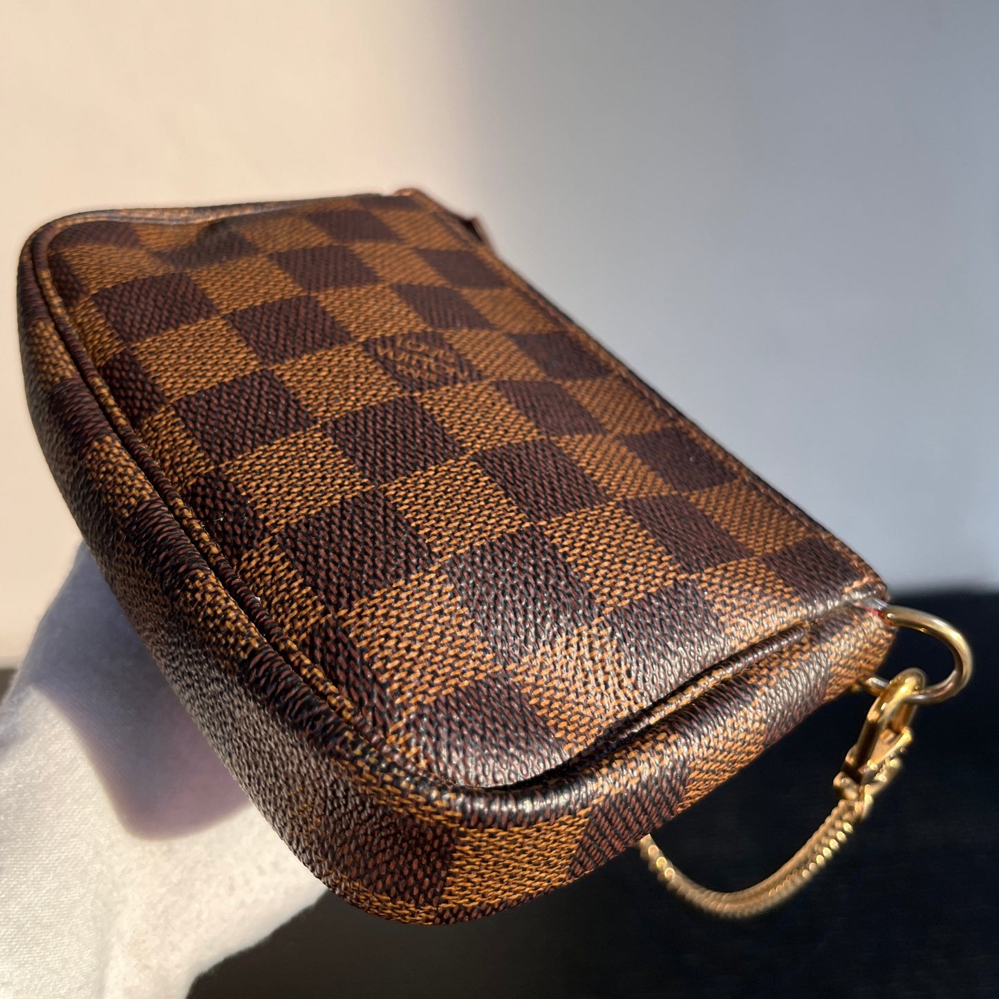 Louis Vuitton Mini Pochette Damier Ebene