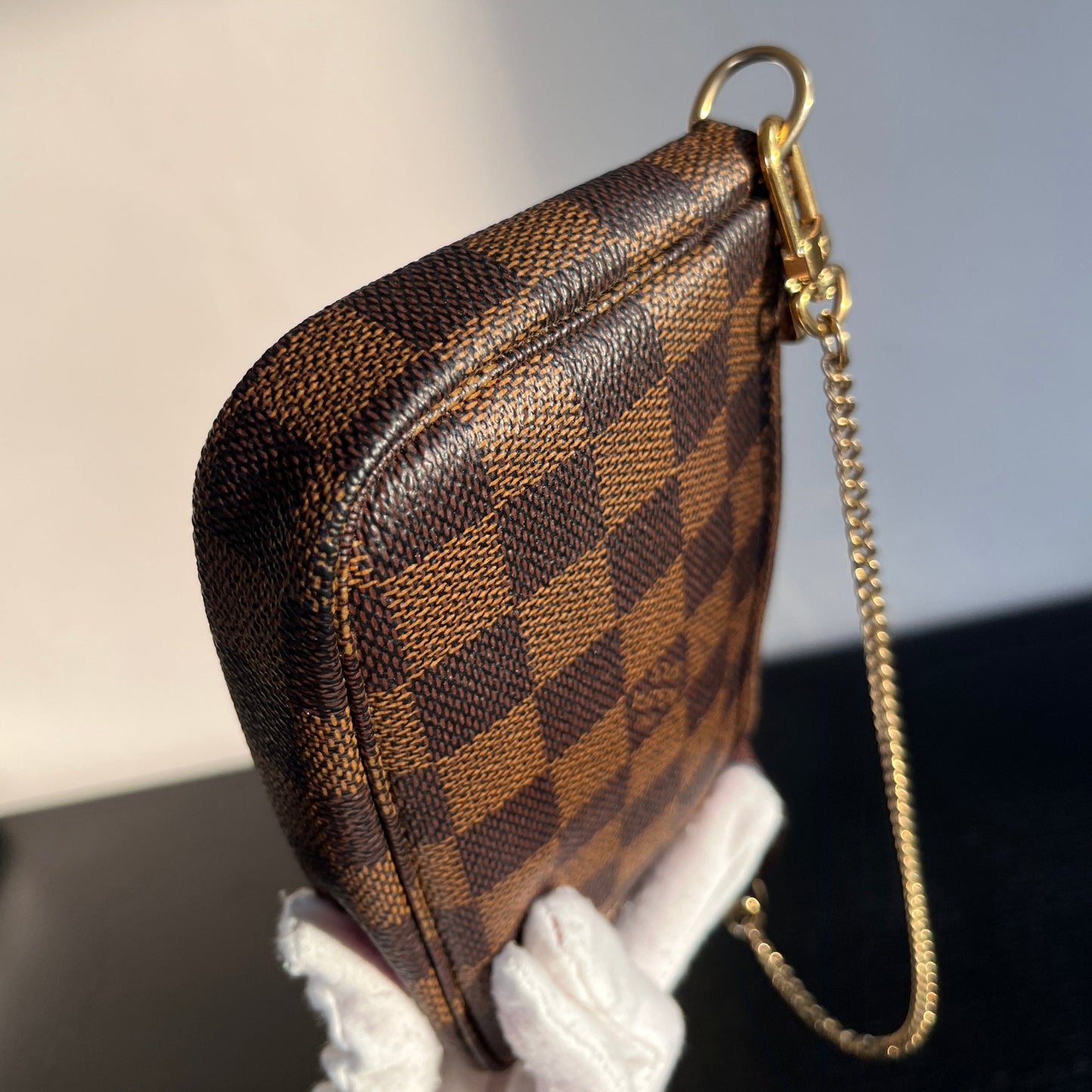 Louis Vuitton Mini Pochette Damier Ebene