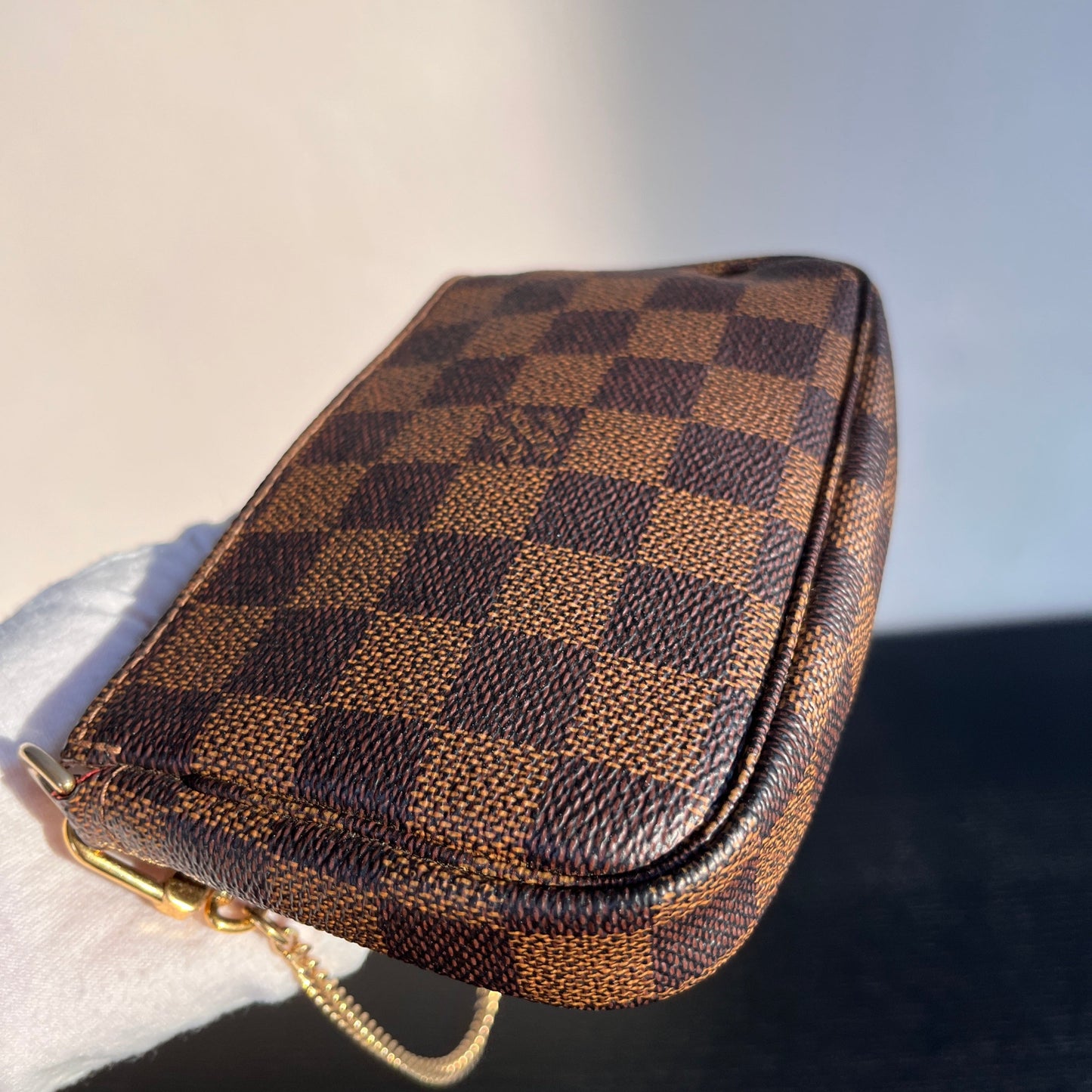 Louis Vuitton Mini Pochette Damier Ebene