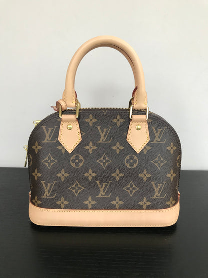 Louis Vuitton Alma BB Monogram NO PADLOCK