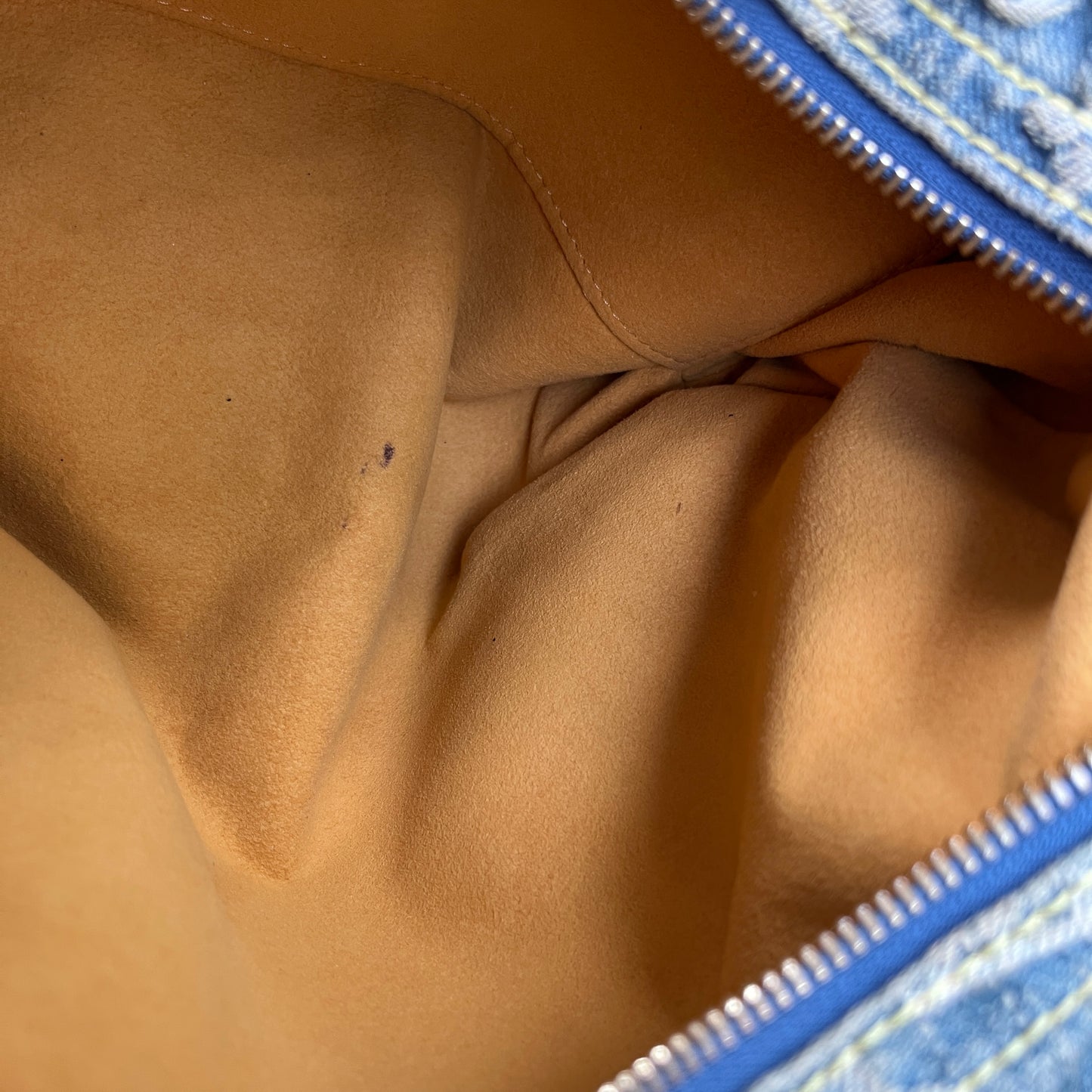 Louis Vuitton Vintage Baggy Denim PM Shoulder Bag