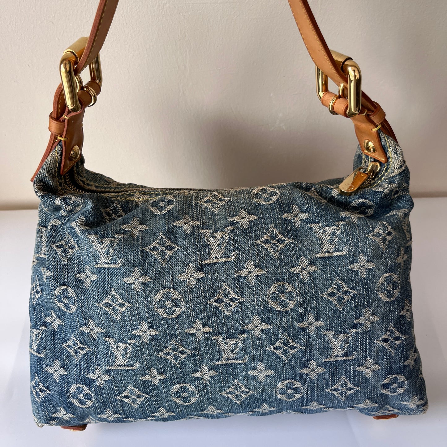 Louis Vuitton Vintage Baggy Denim PM Shoulder Bag