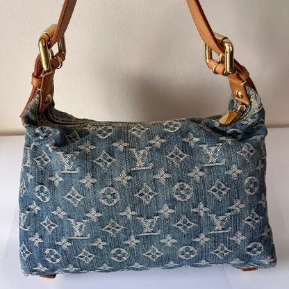 Louis Vuitton Vintage Baggy Denim PM Shoulder Bag