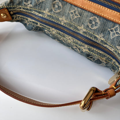 Louis Vuitton Vintage Baggy Denim PM Shoulder Bag