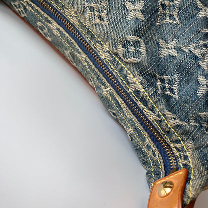 Louis Vuitton Vintage Baggy Denim PM Shoulder Bag