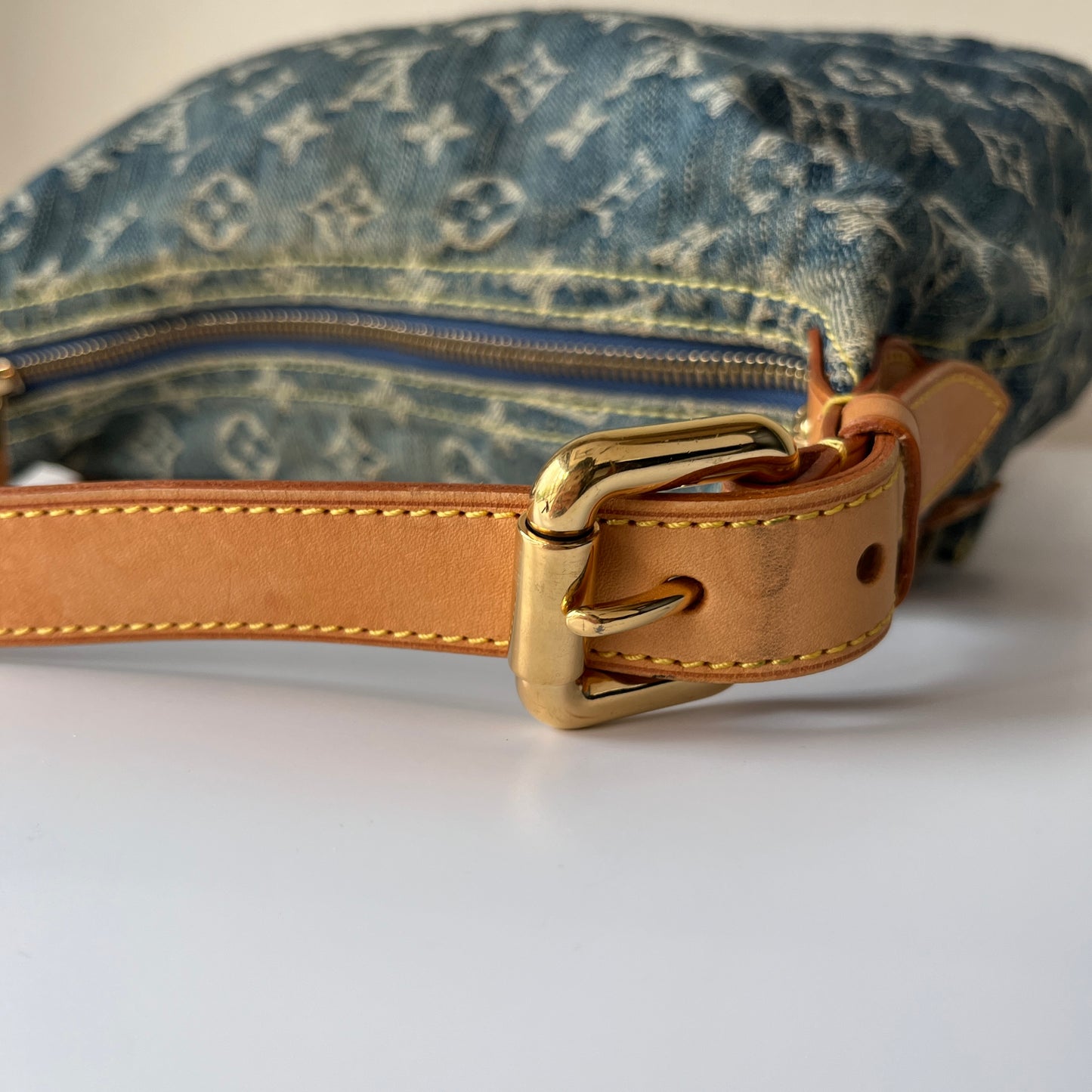 Louis Vuitton Vintage Baggy Denim PM Shoulder Bag