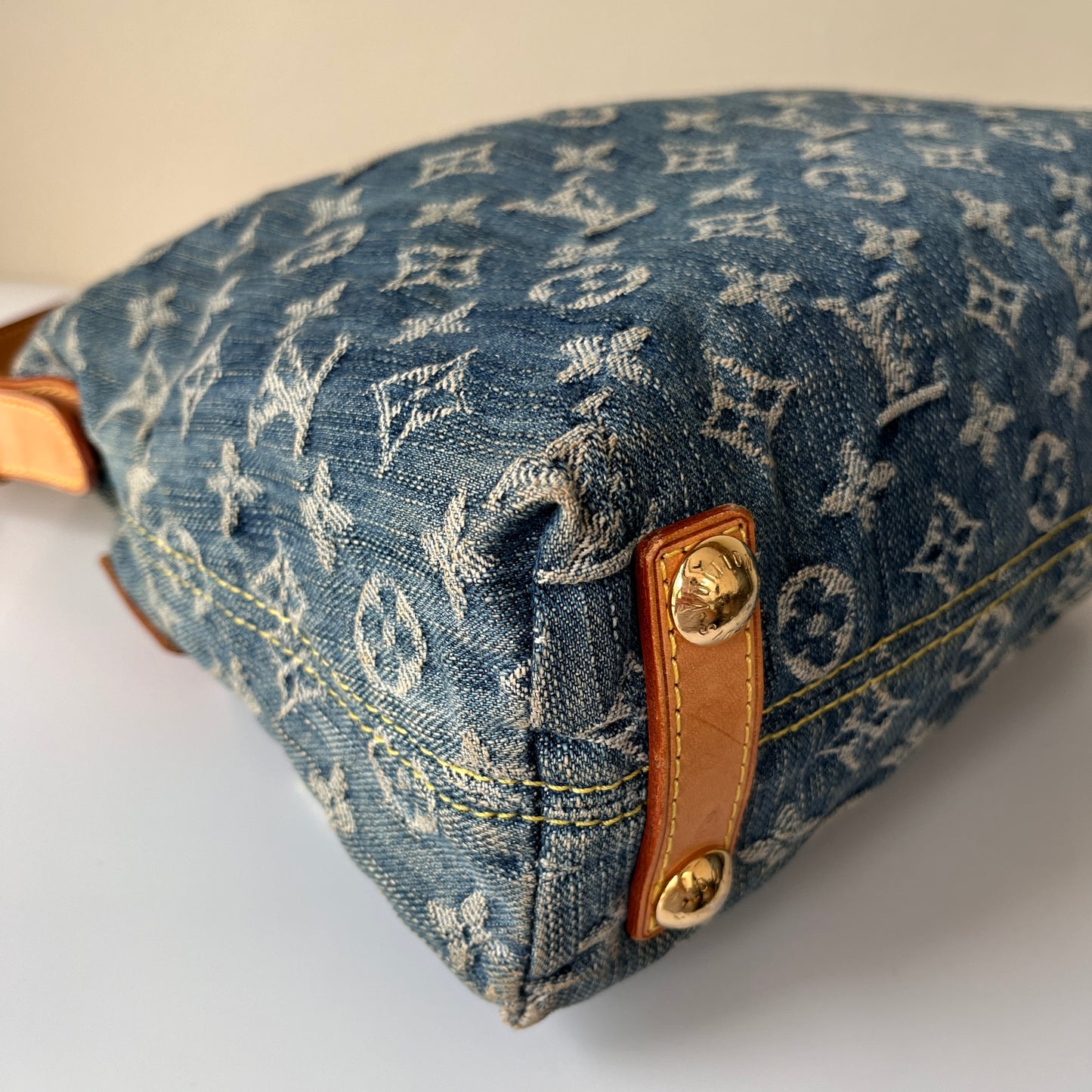 Louis Vuitton Vintage Baggy Denim PM Shoulder Bag