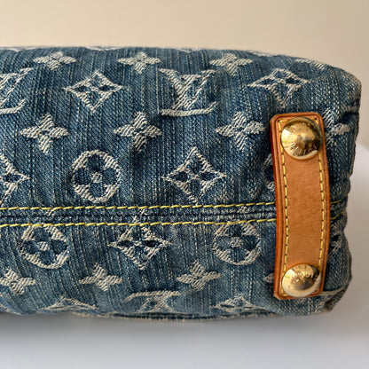 Louis Vuitton Vintage Baggy Denim PM Shoulder Bag