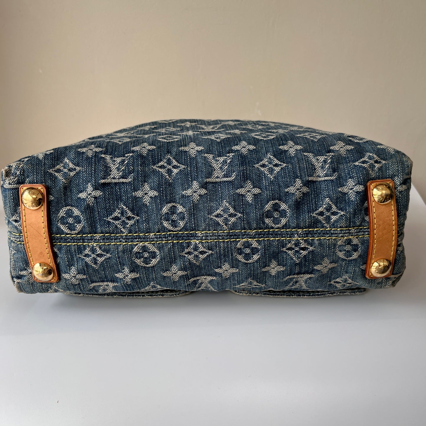 Louis Vuitton Vintage Baggy Denim PM Shoulder Bag